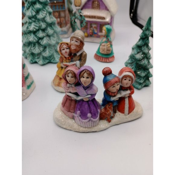 One Of A Kind Christmas Handmade Christmas Village - Picture 13 of 14